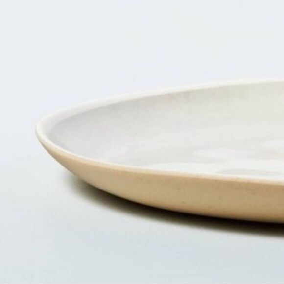 Hearth Hand Magnolia Set of 4 Bamboo Melamine Tonal Salad Plates Cream Natural - Picture 4 of 8